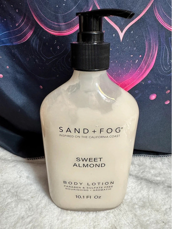 Other - Sand + Fog Sweet Almond Body Lotion